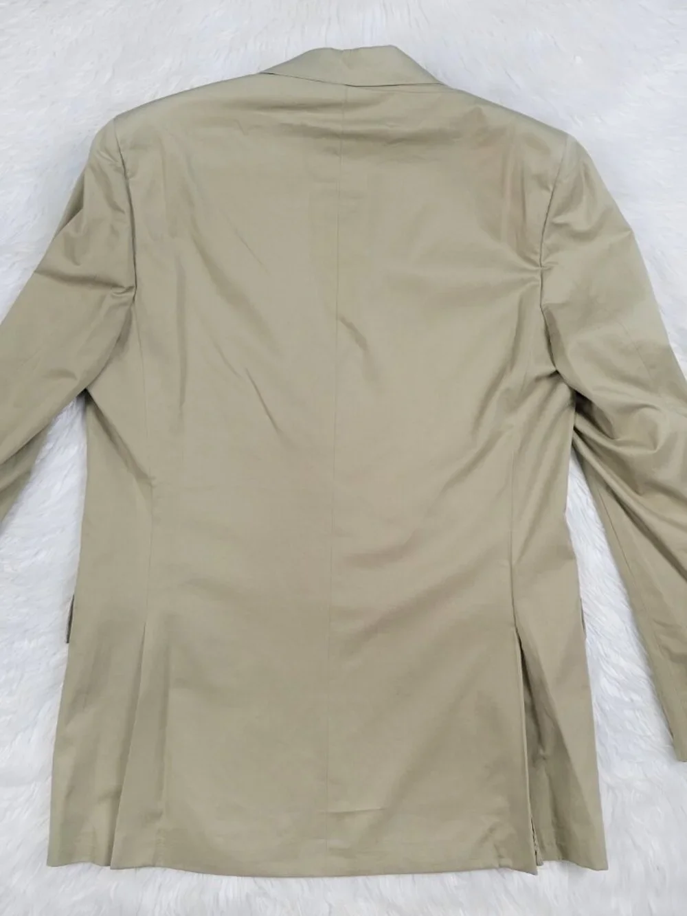Vintage Untailored Oscar De La Renta Suit Jacket Men's Tan 42/L 42 Long USA Made